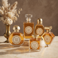 Étiquettes de parfum personnalisées en rouleau, autocollants imperméables en feuille d'or, ensemble d'étiquettes mates pour la marque de parfums de luxe