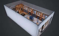 Présentoir moderne pour magasin de jeans Décoration design étagères de comptoir de pantalons en bois Présentoir de magasin de détail de jeans
