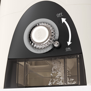 Boîte de rangement à boutons rotatifs pour le riz et les aliments Récipient de stockage de cuisine en plastique étanche à l'humidité Techniques d'injection - Product Image 3