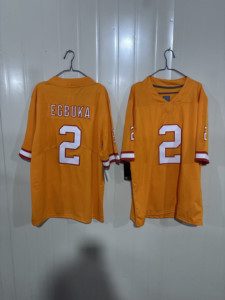 Vendita Calda Maglie Personalizzate di Alta Qualità per Football Americano Estivo delle Squadre dei Buccaneers # 2 EGBUKA # 6 MAYFIELD # Maglia EVANS 13 Cucita - Product Image 4