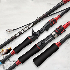 <span class=keywords><strong>Canne</strong></span> à pêche en fibre de carbone, <span class=keywords><strong>canne</strong></span> à pêche à leurres rigide, <span class=keywords><strong>canne</strong></span> à pêche spinning en carbone avec poignée en EVA pour la pêche au bar - Product Image 1