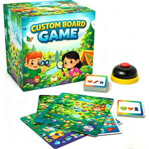Eco-Friendly Material Personalized Board Game Vietnam Factory Wholesale Family Interactive Game Custom Artwork Printing Service - Product Image 1