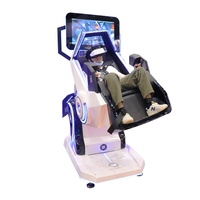 Simulateur de réalité virtuelle pour enfant, avec Rotation à 720 degrés, simulateur de réalité virtuelle Rollercoaster siul Vr Flying 9D 360
