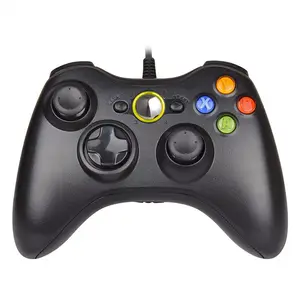 Dubbele Vibratie Bedrade Game Controller Voor Xbox 360 Xbox Slanke Goedkope Fabrieksprijs Bedrade Game Controller Voor Pc