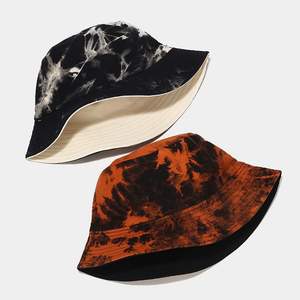 Chapeau d'été pour femmes Nouveau style de vente en gros Canada Tye Dye Cow Print <span class=keywords><strong>Jacquemus</strong></span> Fishing Fisherman <span class=keywords><strong>Bucket</strong></span> <span class=keywords><strong>Hat</strong></span> for Women - Product Image 5