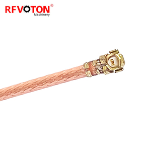 Brida de conector hembra tipo N de suministro de fábrica a <span class=keywords><strong>U</strong></span>. fl UFL con conjunto de cable de antena de extensión de cola de cerdo coaxial RF RG178 - Product Image 6