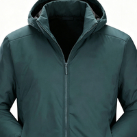 Services OEM ODM, veste tendance, veste en cuir, denim vintage, veste matelassée écologique pour hommes, veste entièrement personnalisée pour l'hiver