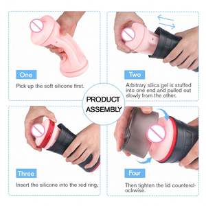 <span class=keywords><strong>Vagina</strong></span> <span class=keywords><strong>Artificial</strong></span> automática para masturbación de hombres, taza de silicona para el pene, dispositivo para masturbación, Juguetes sexuales - Product Image 6