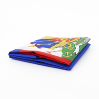 Bannière de décoration Gahumi avec drapeau haïtien, impression personnalisée du drapeau haïtien
