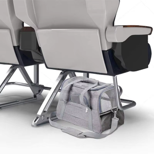 جرو القط المحمول قفص ناعم قابل للغسل إغلاق أوكسفورد نايلون جيد التهوية لتوفير مساحة - Product Image 3