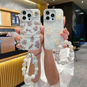 MAXUN IMD haut de gamme INS <span class=keywords><strong>coque</strong></span> motif sens avancé Double couche Halo teinture pour <span class=keywords><strong>iPhone</strong></span> 16 11 Promax <span class=keywords><strong>coque</strong></span> de téléphone en vrac <span class=keywords><strong>avec</strong></span> chaîne - Product Image 3