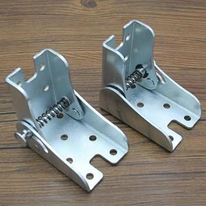 Charnières pliantes autobloquantes à 110 degrés pour table pliante 65x45mm - Utilisation salon et bureau à domicile - <span class=keywords><strong>Test</strong></span> de 50 000 cycles - Épaisseur 2,5mm - Product Image 6