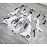 Kit de carénage en plastique ABS XINMATUO pour Yamaha YZF-R6 2017-2020, pièces de moto non peintes, carénage XF-4136-W
