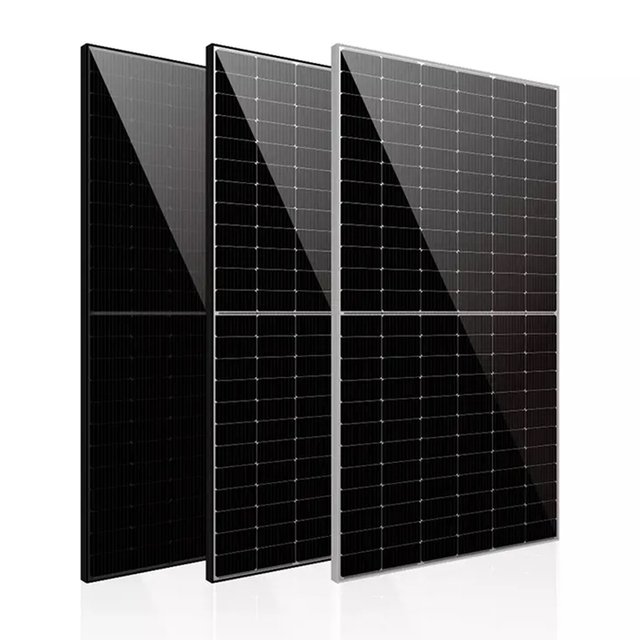 High Quality All Back Solar Panels 500w 450w 460w 480w N-type Bifacial Module Dual Glass Pv Panel All Back Solar Panels