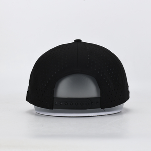 Casquettes de baseball de camionneur d'extérieur à 5 panneaux pour hommes sportifs Motif de broderie 3D Trous laser d'été Chapeau de golf - Product Image 5