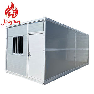 Düz römork 2 yatak odası lüks Predfabricated konteyner evler ile küçük ev römork kişisel kullanım garaj - Product Image 3