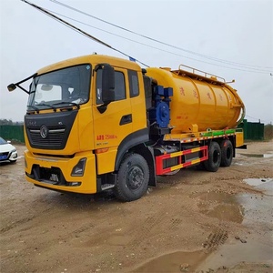 Camion-citerne à vide Dong Feng 6x4 de 20 000 litres pour l'aspiration des eaux usées et des fosses septiques, destiné aux services d'assainissement - Product Image 3