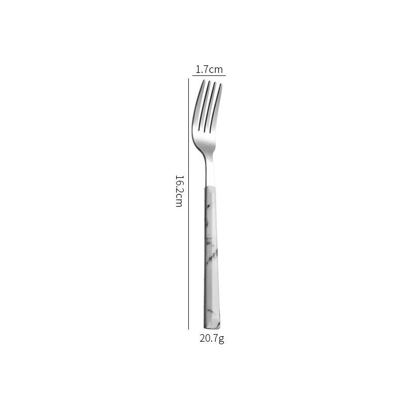 Wood grain fork