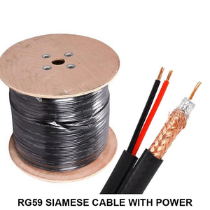 RG59 CCTV สายเชื่อมต่อ BNC สายโคแอกเชียล Rg11 Rg6โรงงาน Rg59 - Product Image 4