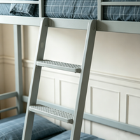 Lit superposé métallique moderne pour dortoir scolaire, appartement, auberge – Vente en gros usine