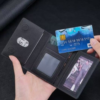 Dompet Magnetik Kulit PU Model Berdiri untuk iPhone 16 Pro & Pro Max Magnet Kuat dengan 6 Slot Kartu