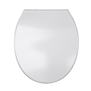 Forme allongée en gros blanc sans changement de couleur résistant aux rayures siège de toilette à fermeture en douceur - Product Image 2