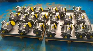 ปั๊มไฮดรอลิกสำหรับชิ้นส่วนอุปกรณ์ A10VO85DFR1 ของรถขุดและรถตัก - Product Image 1