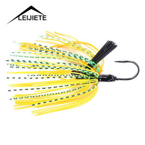 เหยื่อตกปลาแบบกระโปรงยาว10ก. เหยื่อจิ๊กแบบฉวัดเฉวียนสำหรับบ่อน้ำสีสันสดใส - Product Image 5