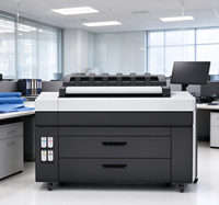 HP PageWide XL Pro 8200 42-inci Multifungsi Plotter Inkjet Warna Format Besar, Printer All-in-One Format Lebar untuk Produksi