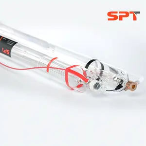 SPT 고출력 100w CO2 레이저 튜브 길이 1450mm 레이저 마킹 기계 C100 유리 튜브