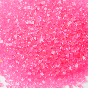 N-ZS001 Diamants en résine acrylique pour peinture diamant, forme carrée, effet cristal AB spécial, lumineux, néon, coloré, motifs de dessins animés coréens - Product Image 3