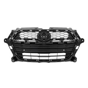 Black Plastic Automotive Front <b>Grille</b> Assembly Plastic Injection Molding Car Front Bumper Upper <b>Grille</b> Frame - Product Image 1