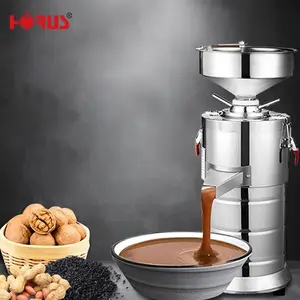 HORUS high quality golden supplier Stainless Steel peanut butter making small tahina machine tahini stone mill