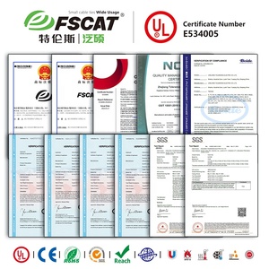 Boîtier de contrôle étanche FSCAT 200x155x80 IP65 en ABS/PVC avec <span class=keywords><strong>10</strong></span> entrées de câble et bouchons, montage mural/en saillie - Product Image 5