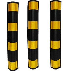 Protections d'angle en caoutchouc Tianjiu Transportation 0,8 m, bandes anti-collision pour murs de parking - Product Image 1