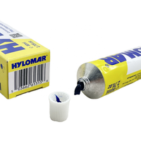 Colle acrylique non durcissable Hylomar M 80G du Royaume-Uni avec sonde magnétique pour une élimination facile, pour usage automobile - Bleu, utilisable de -50°C à +250°C