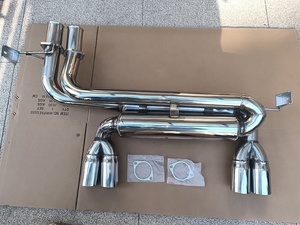 01-06 doppio scarico CATBACK posteriore in acciaio 2.5 "silenziatore di scarico per <span class=keywords><strong>BMV</strong></span> E46 M3 - Product Image 2