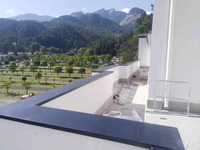 Cubierta de Pared de Aluminio Moderna Directa de Fábrica, Impermeable, para Protección Superior de Vallas Perimetrales Exteriores de Villas