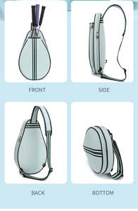 Bolsa Deportiva Personalizada con Diseño de Correa Cruzada, Impermeable, para Raqueta de Bádminton y Tenis, con Logotipo Personalizado - Product Image 5