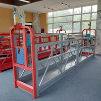 Plateforme suspendue en alliage d'aluminium Huiyang Zlp800 pour la construction de bâtiments de grande hauteur et le nettoyage des bâtiments