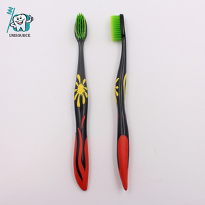 Brosse à dents pour adultes HJ867, brosse à dents manuelle colorée à long manche pour des dents propres - Product Image 2