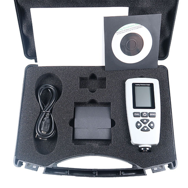 TMTECK Portable Digital Coating Thickness Gauge TM550FN
