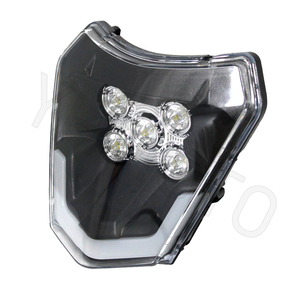 Faro Delantero LED RGB YHMOTO para KTM EXC EXCF 125 300 450, Control por Aplicación, 5 Ojos - Product Image 3