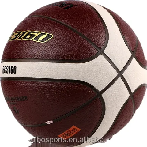 PU leather Offical size 7 fuso BG3160 indoor outdoor custom design ball basket basket ball