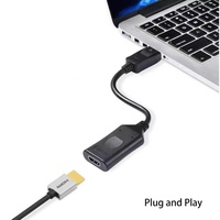 Adaptateur de câble DP mâle vers HDTV femelle 4K Active, convertisseur 4K*2K pour projecteur, ordinateur portable HP