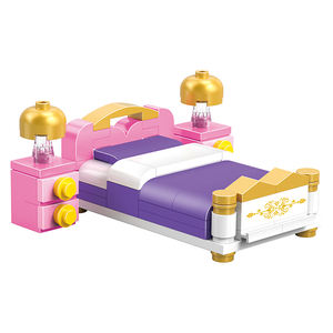 <span class=keywords><strong>COGO</strong></span> 186 PCS camera da letto giocattolo toletta fai da te blocchi di costruzione giocattoli per le ragazze - Product Image 6