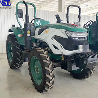 Tracteurs fabriqués en Chine, tracteur agricole 4x4 pour l'agriculture, 50 CV, transmission automatique, marque réputée, modèle 504