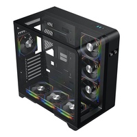 Bas quantité minimale de commande Pc étui populaire Atx carte mère armoire 12cm ventilateur Gaming boîtier d'ordinateur Offre Spéciale pour Esports prêt à expédier