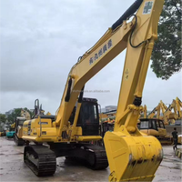 Excavatrice Komatsu PC200-8 d'occasion, 20 tonnes, excavatrice hydraulique sur chenilles d'occasion, matériel de construction
