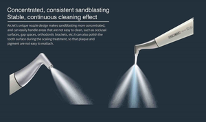 Dispositivo di Lucidatura Dentale Airjet 1S con Sabbiatura per Profilassi Clinica con Fonte di Alimentazione a Turbina Elettrica - Product Image 5